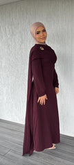 Sarah Dress Burgundy