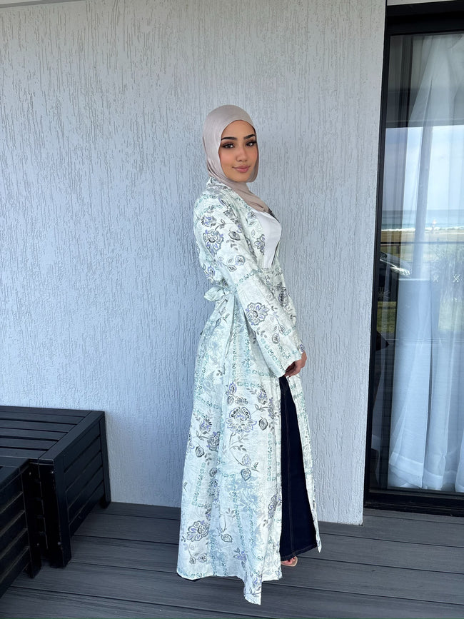 Sage green cape