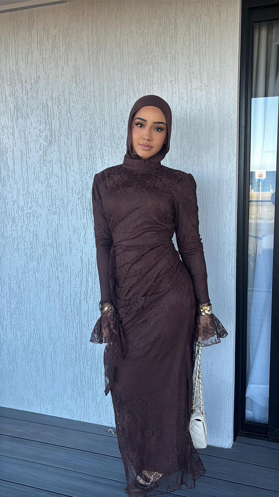 Ghazal lace dress