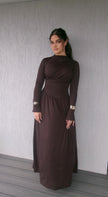 Shahad dress choc