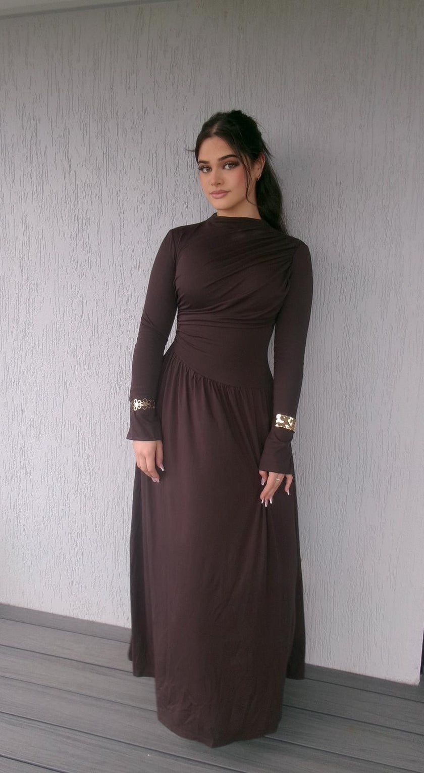 Shahad dress choc