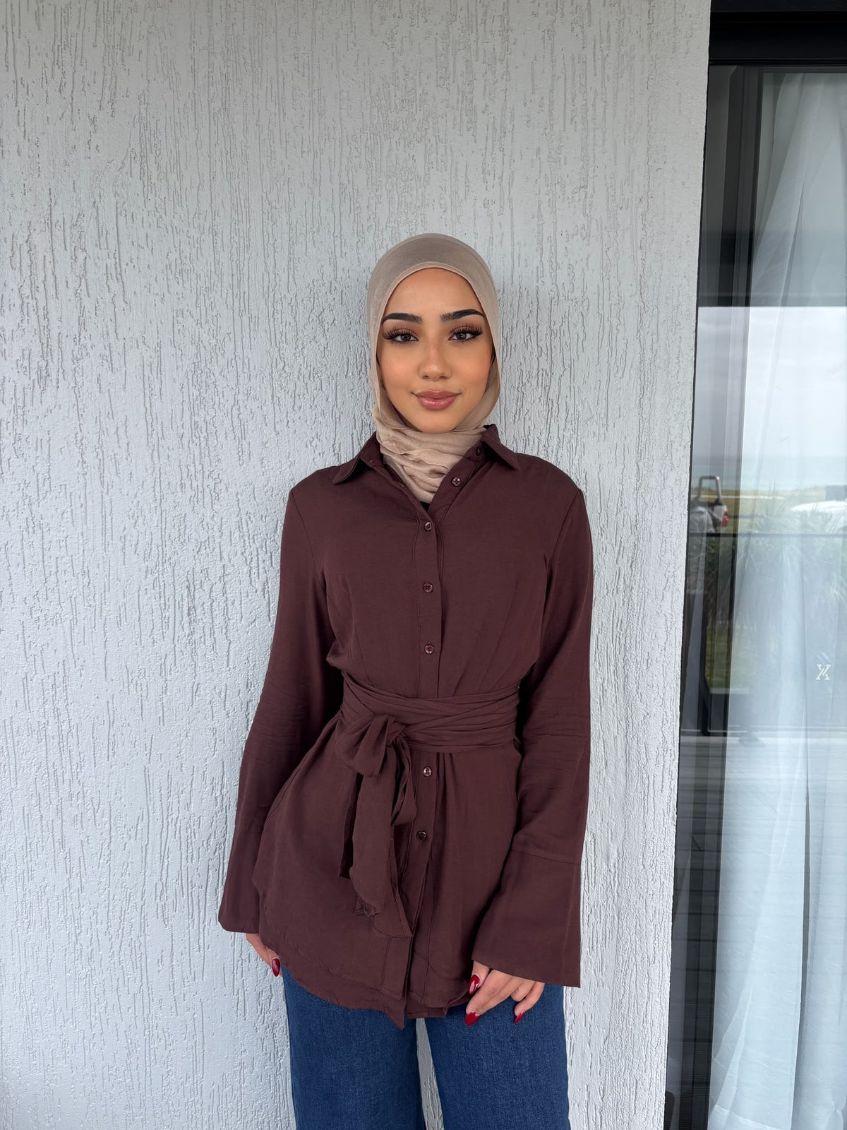 Choc knot shirt