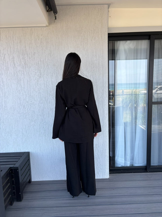 Black wrap set