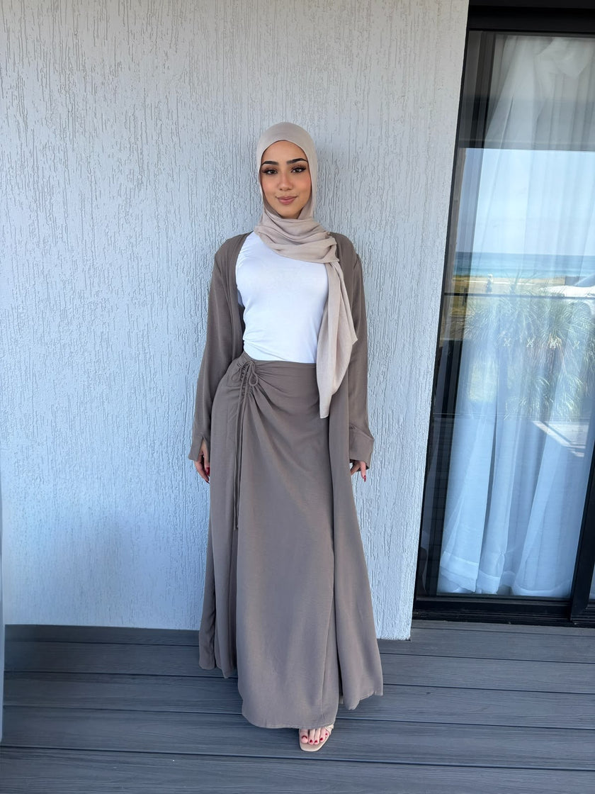 Latte skirt set