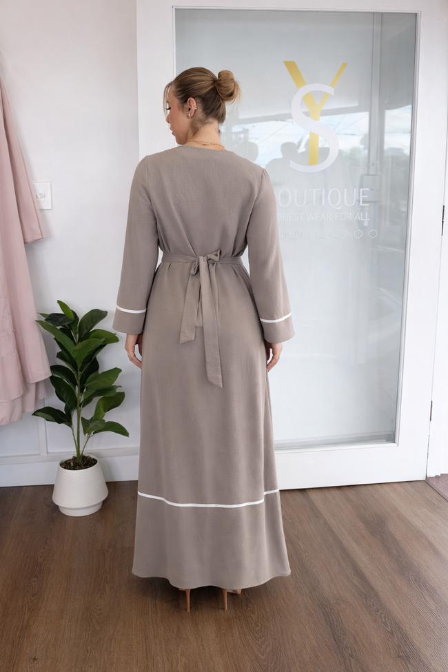 Elyssa 2 piece abaya