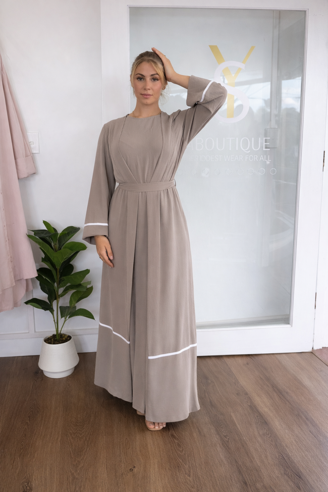 Elyssa 2 piece abaya