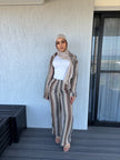 Mocha wave set