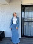 Denim skirt set