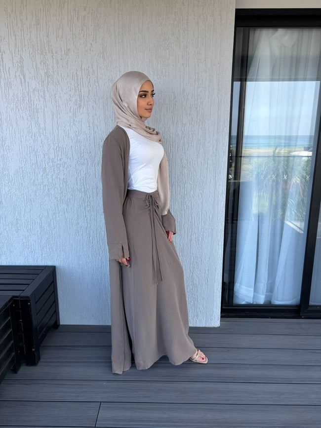 Latte skirt set