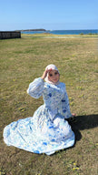 Blue sapphire dress