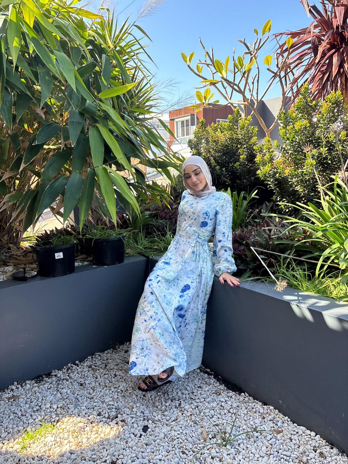 Blue sapphire dress