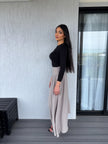 Stone waist skirt