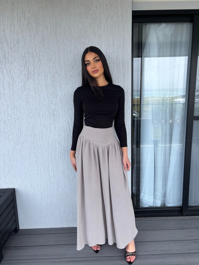 Stone waist skirt