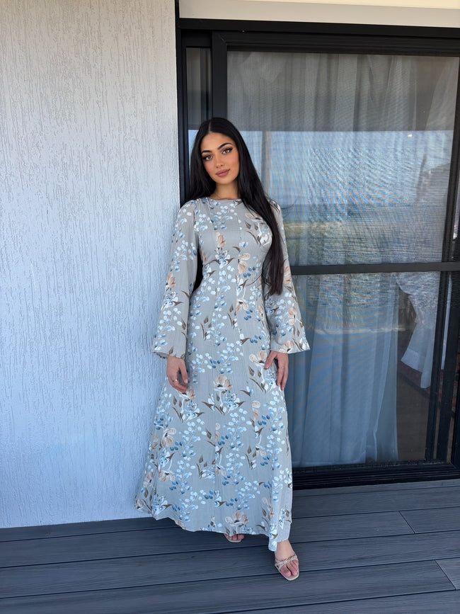 Amara floral dress