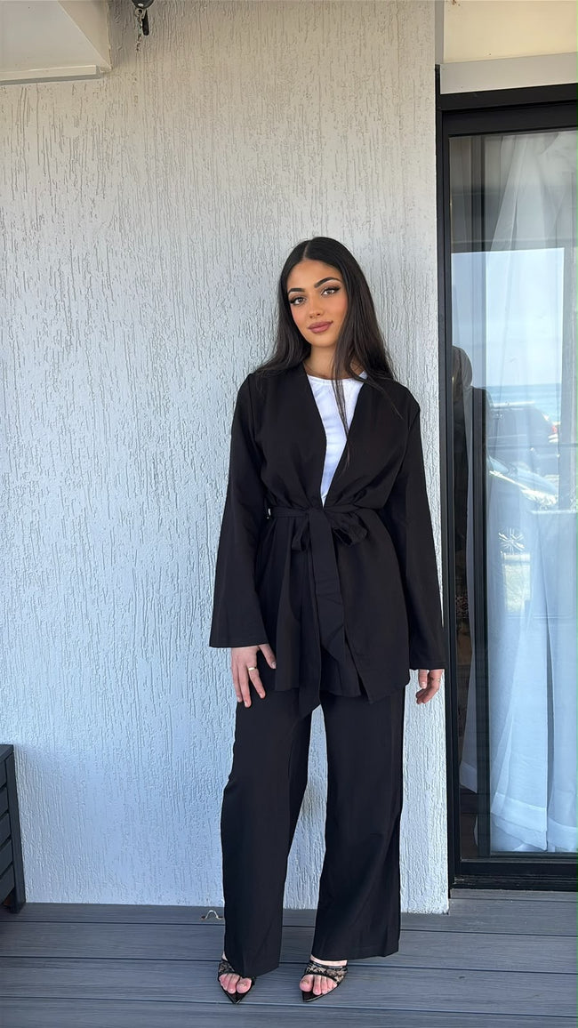 Black wrap set