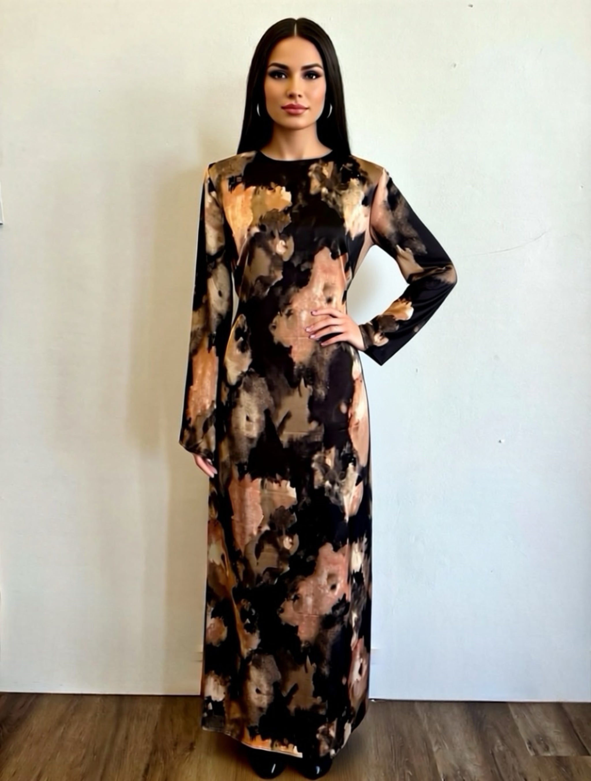 Luna abstract maxi