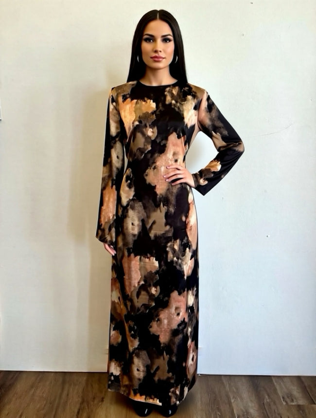 Luna abstract maxi