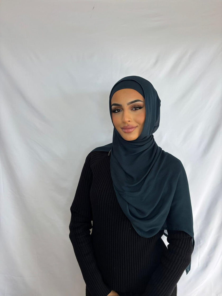 Midnight Modal Hijab Set