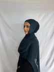 Midnight Modal Hijab Set