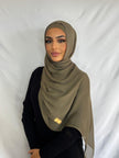 Olive Modal Hijab Set