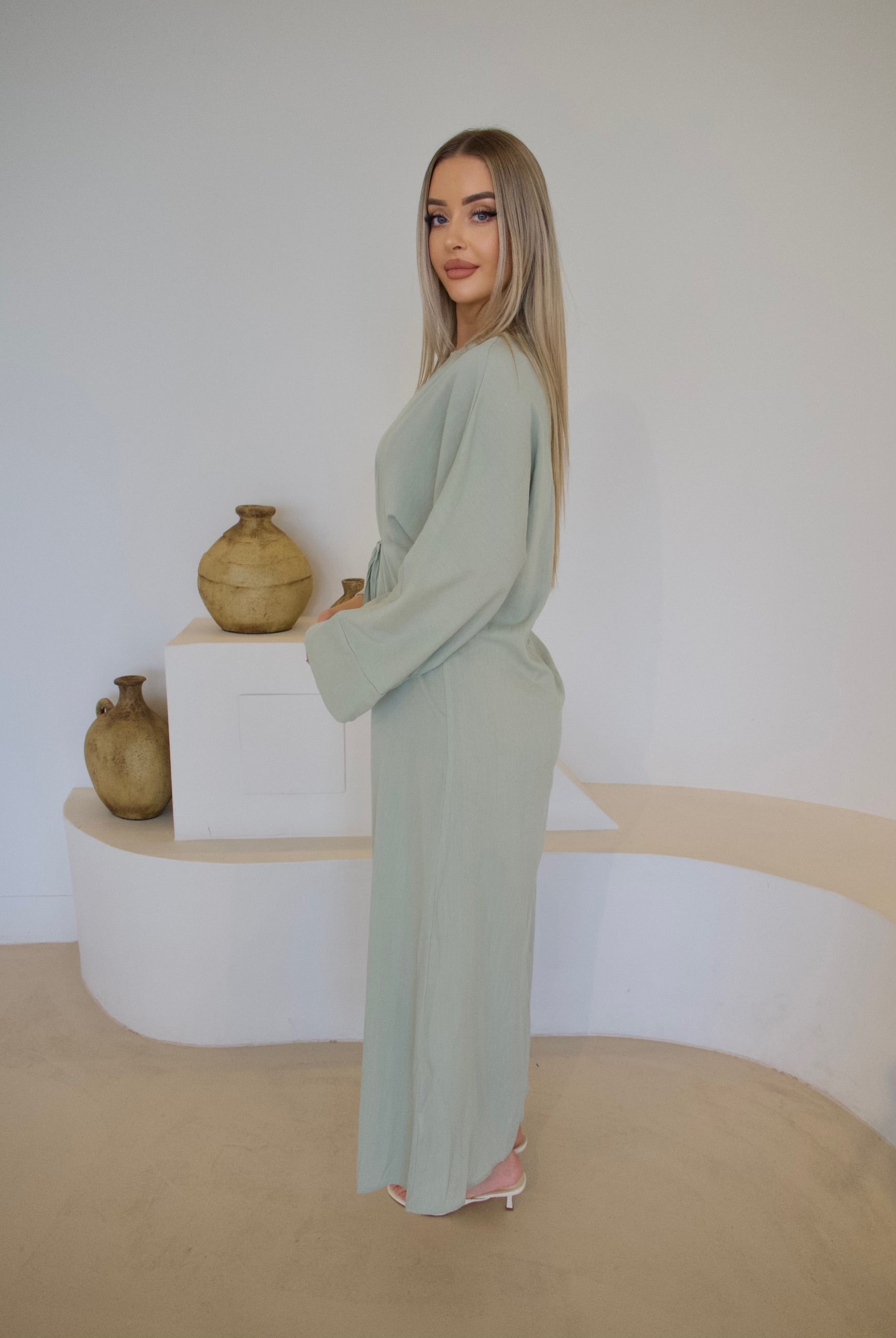 Sage Breeze Dress